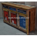 recycled wood sideboard